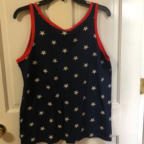 Ladies tank with Stars and Stripes - Picture 4 of 4